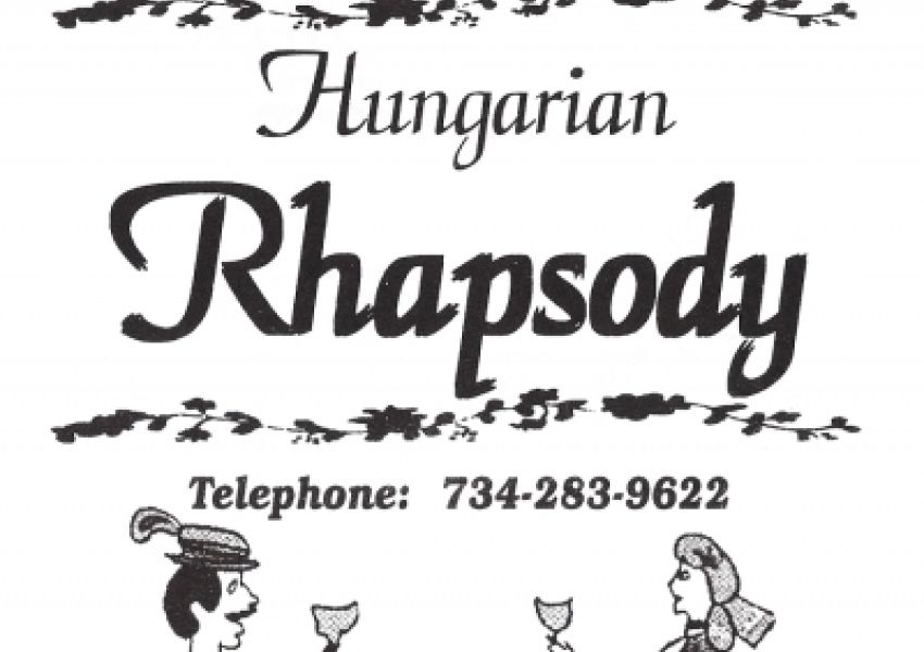Hungarian Rhapsody Restaurant