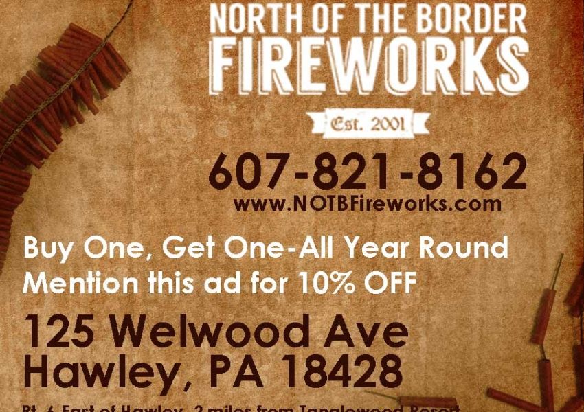 North of the Border Fireworks